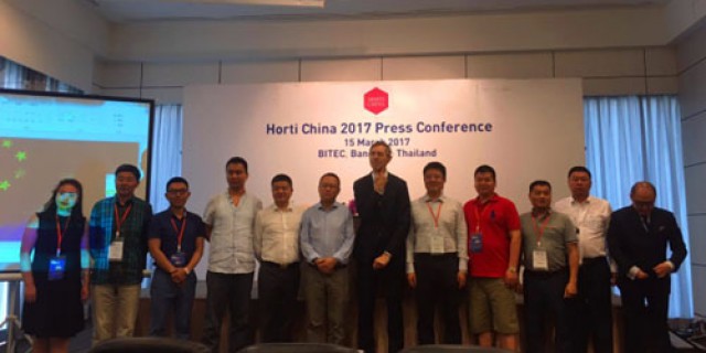 Horti China 2017 Press Conference